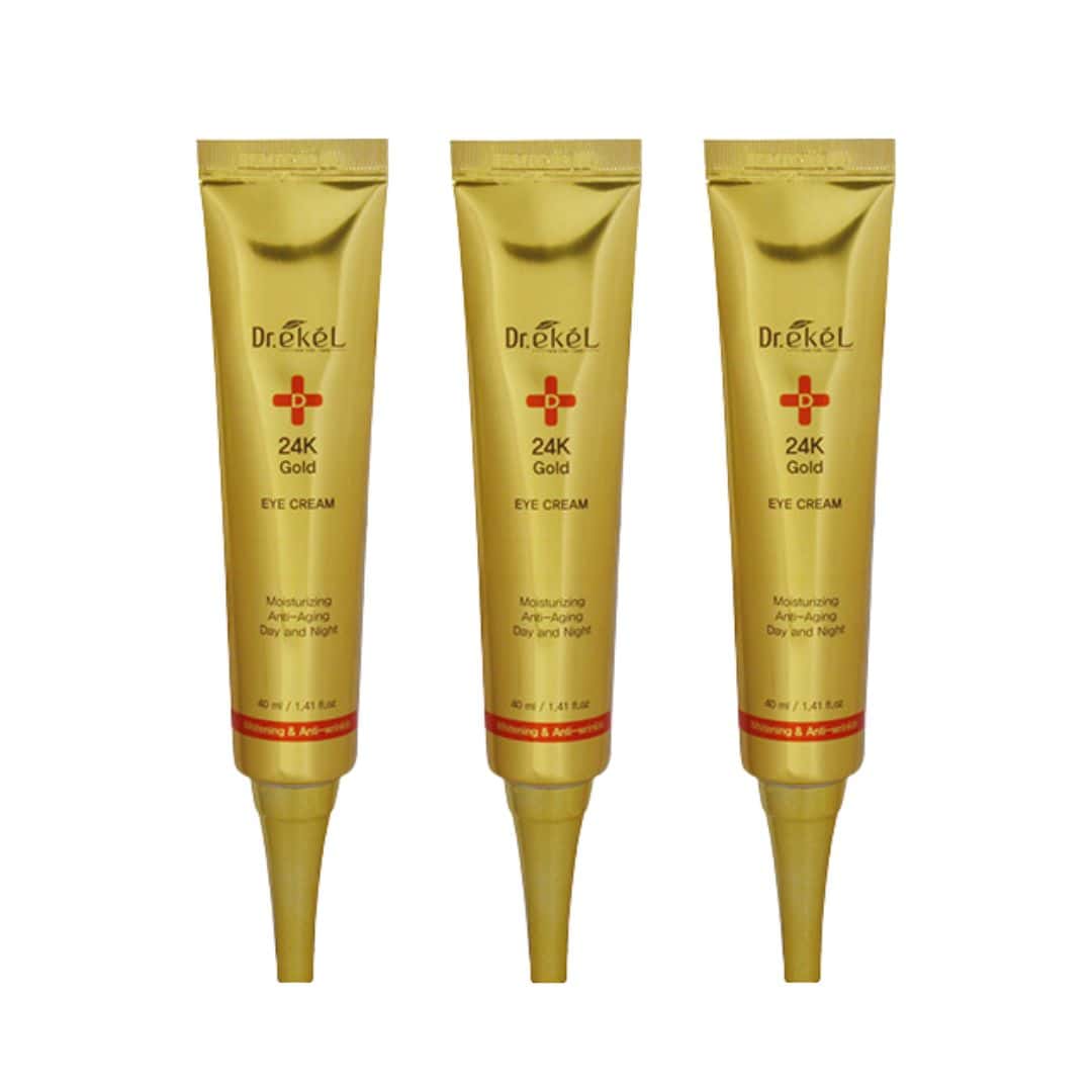 (Buy 2 Get 1 Free) Dr. Ekel 24K Gold Eye Cream Moisturizing Anti-Aging