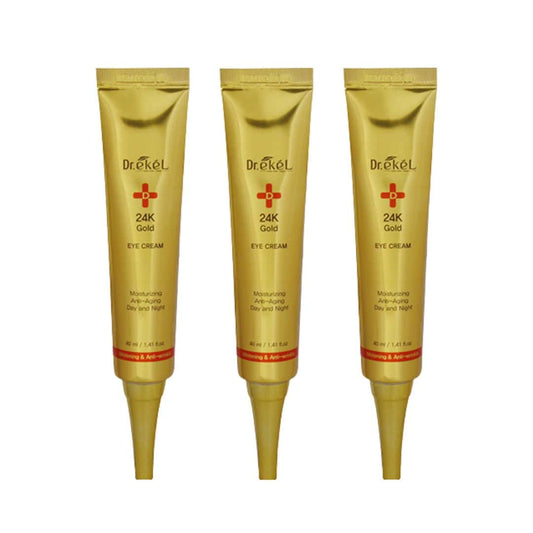 (Buy 2 Get 1 Free) Dr. Ekel 24K Gold Eye Cream Moisturizing Anti-Aging