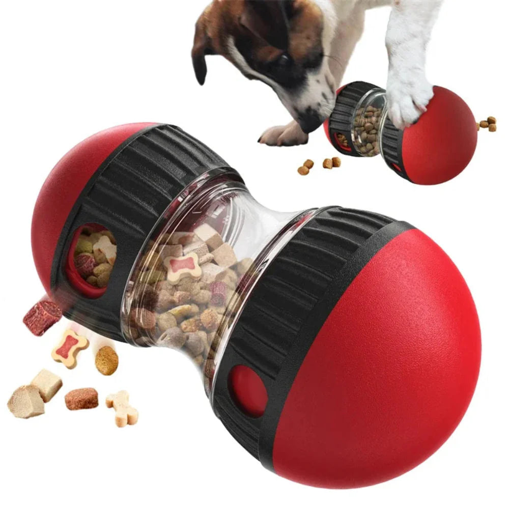 Interactive Increase Intelligence Durable Elliptical Food Rolling Ball