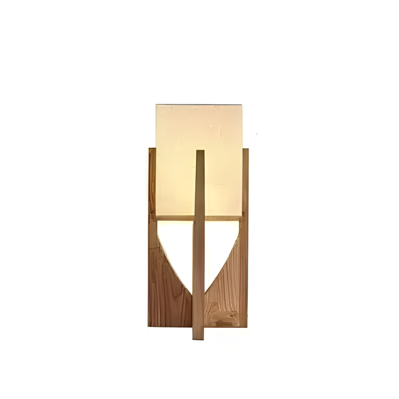 Japanese Style Wooden Floor Lamp – Modern LED Home Lighting