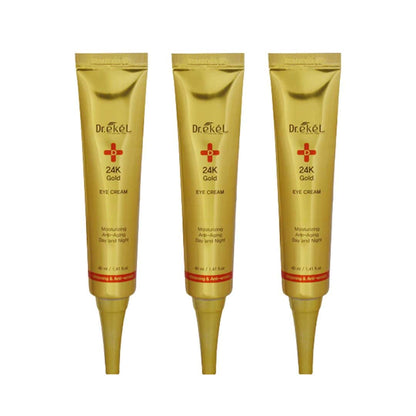 (Buy 2 Get 1 Free) Dr. Ekel 24K Gold Eye Cream Moisturizing Anti-Aging