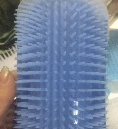 Cat Massager & Grooming Brush - Pet Hair Removal Comb for Dogs & Cats