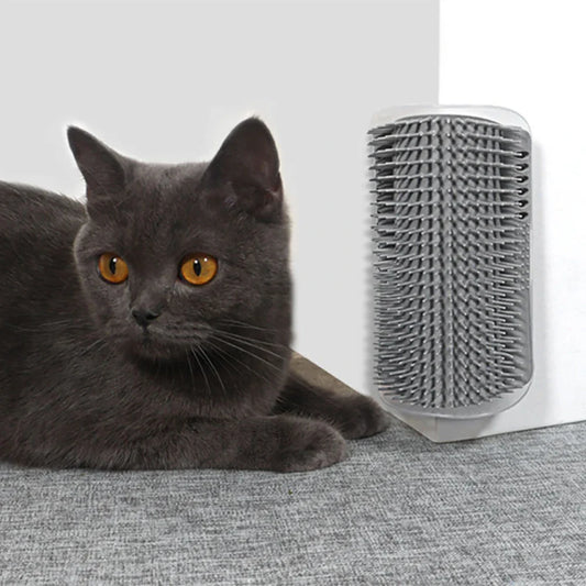 Cat Massager & Grooming Brush - Pet Hair Removal Comb for Dogs & Cats