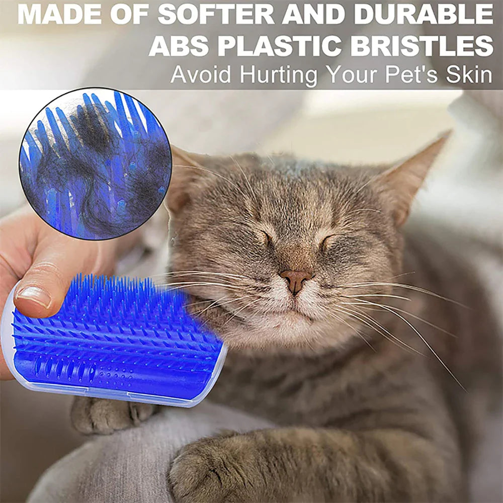 Cat Massager & Grooming Brush - Pet Hair Removal Comb for Dogs & Cats