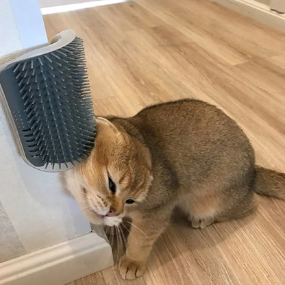 Cat Massager & Grooming Brush - Pet Hair Removal Comb for Dogs & Cats