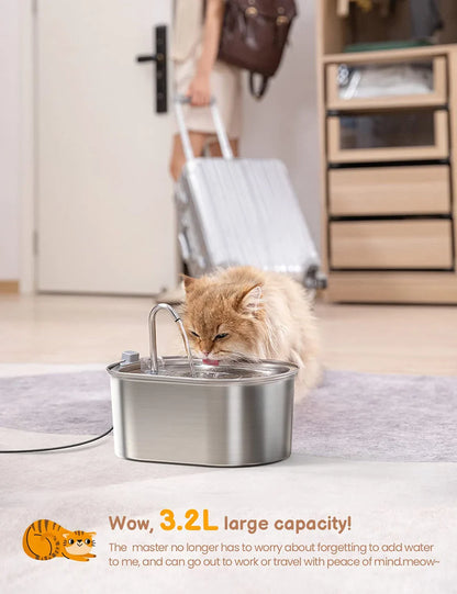 Smart Pet Drinking Fountain Automatic Water Dispenser For Cats And Dogs