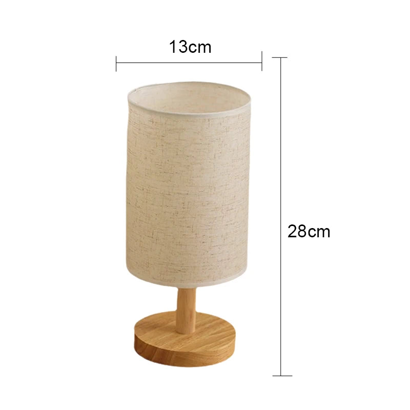 Cozy Glow LED Fabric Lamp