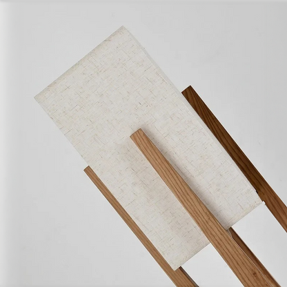 Japanese Style Wooden Floor Lamp – Modern LED Home Lighting