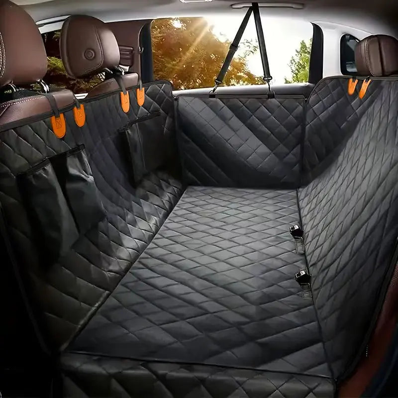 Premium Dog Car Hammock – Scratch-Proof & Waterproof