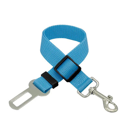 Adjustable Pet Car Seat Belt – Secure Harness Clip for Dogs & Cats During Travel