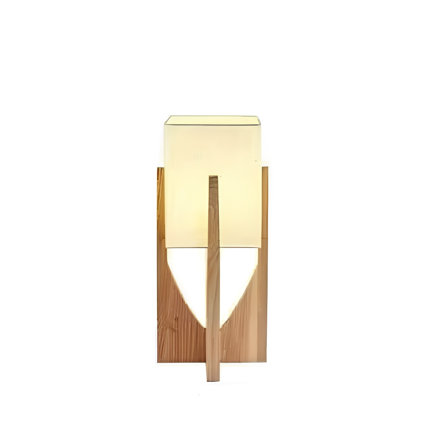 Japanese Style Wooden Floor Lamp – Modern LED Home Lighting