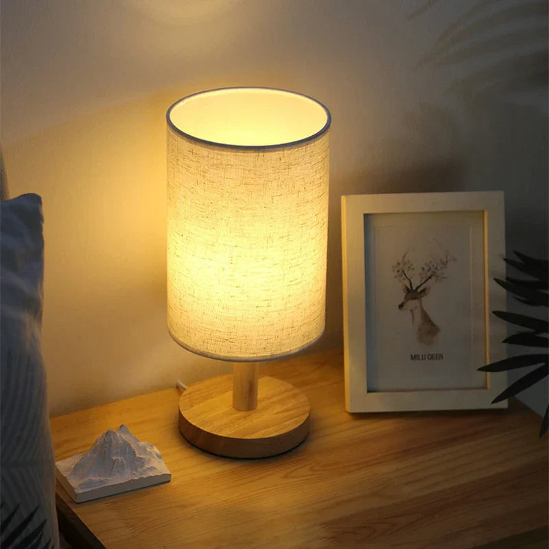 Cozy Glow LED Fabric Lamp