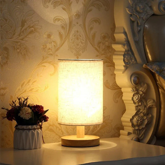 Cozy Glow LED Fabric Lamp